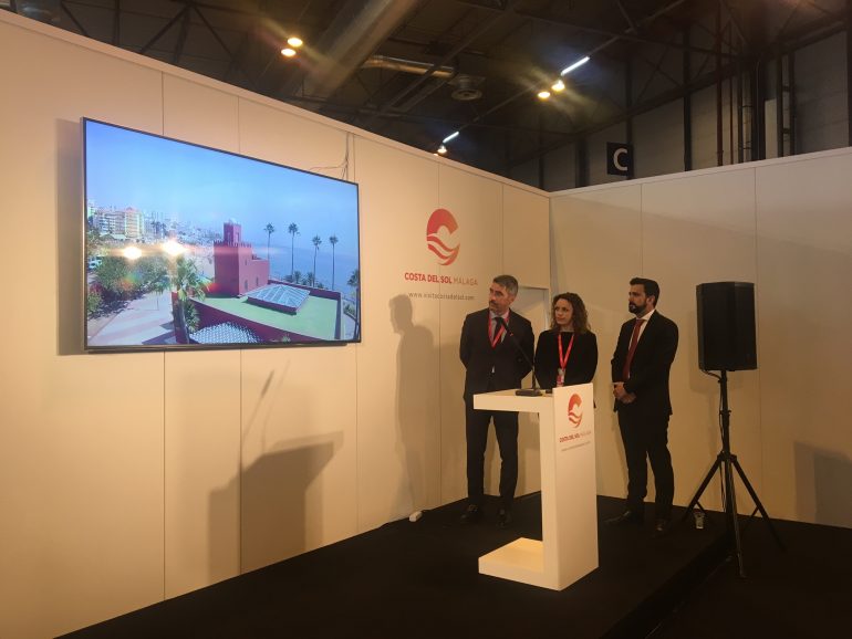 En la presentación se ha proyectado un vídeo promocional mostrando el turismo activo de Benalmádena