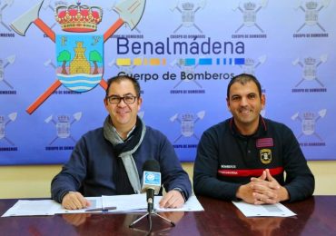 “En 2017 tenemos previsto reforzar los medios técnicos de los bomberos”, anuncia el concejal de Seguridad, Javier Marín