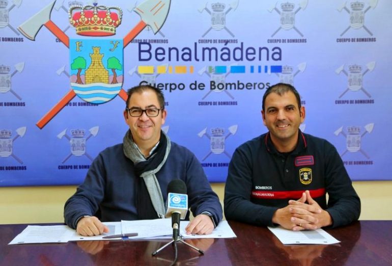 “En 2017 tenemos previsto reforzar los medios técnicos de los bomberos”, anuncia el concejal de Seguridad, Javier Marín