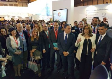 El alcalde, José Ortiz, encabeza la representación institucional que afronta una intensa agenda de contactos