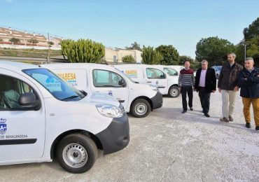 Los nuevos vehículos son modelos Kangoo de la marca Renault tipo furgón