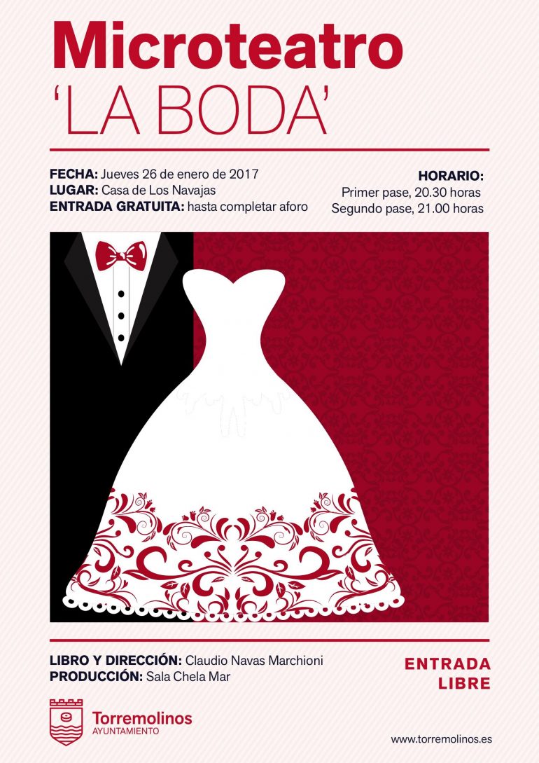 El acto está organizado por Sala Chela Mar