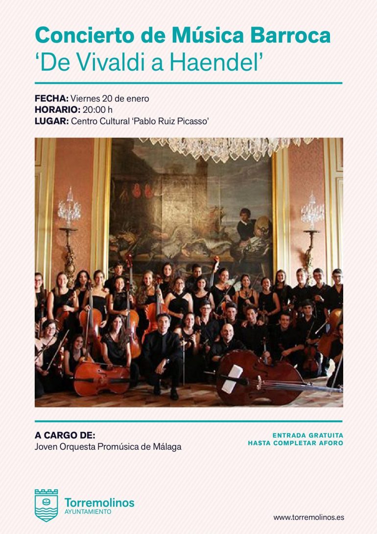 La cita será en el Salón de actos del Centro Cultural Pablo Ruiz Picasso