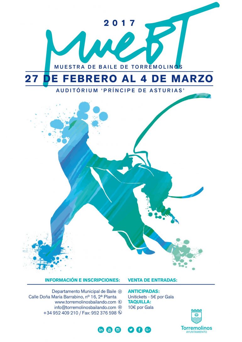 Torremolinos afina la maquinaria para celebrar del 27 de febrero al 4 de marzo el mayor festival de baile del mundo