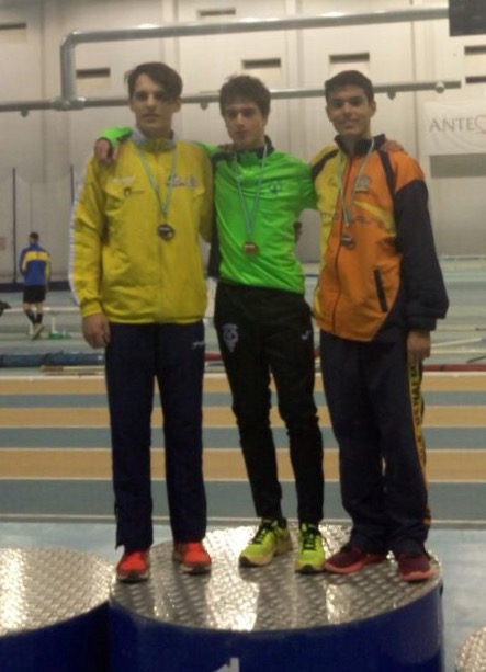 Guillermo Jurado participó en la prueba de longitud y triple salto, y en ambas consiguió el tercer puesto, posicionando segundo del ranking nacional