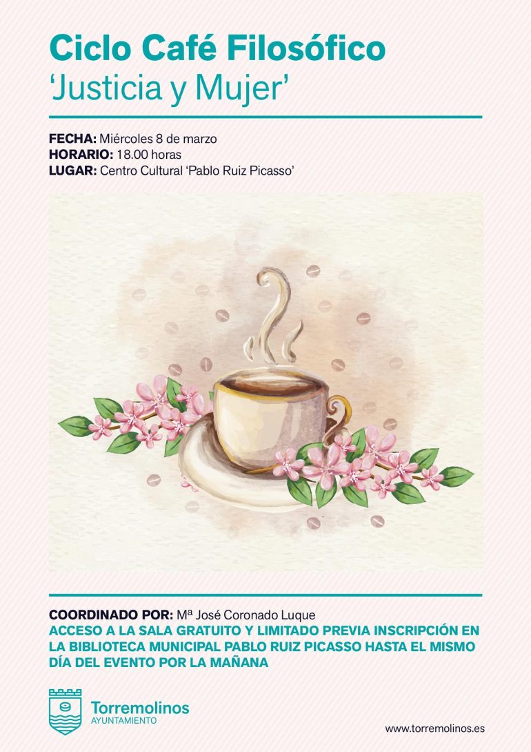 La cita gratuita tendrá lugar el miércoles 8 de marzo a las 18.00 horas con inscripción previa en la Biblioteca Municipal hasta la mañana del evento