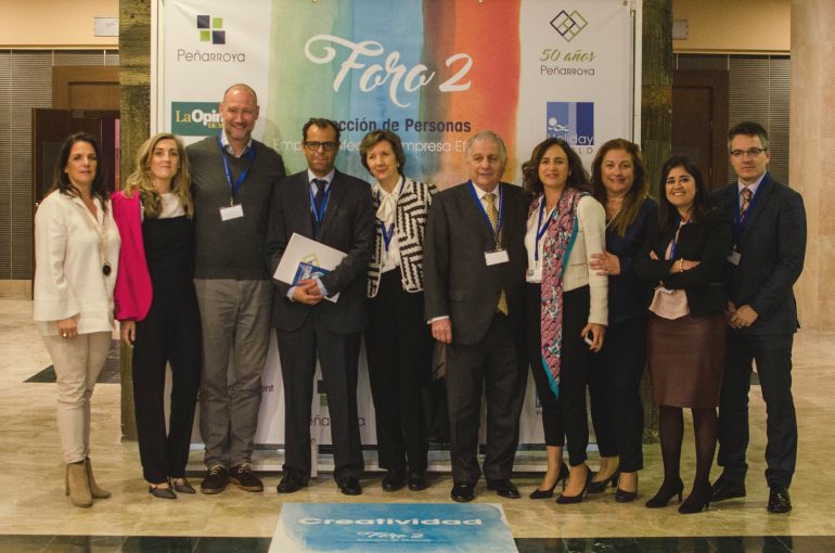 El II Foro empresarial Peñarroya  ha puesto de manifiesto una de las señas de identidad del grupo; la importancia de la personas y el valor del equipo humano en las organizaciones empresariales.