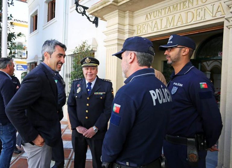 Los agentes portugueses han conocido de cerca la realidad del trabajo de la Policía en un destino turístico de la relevancia de la Costa del Sol