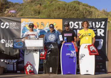 Con este éxito en la modalidad Bodyboard Open consigue una plaza para disputar la Copa de España de la Federación de Surfing