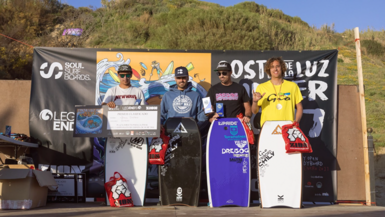 Con este éxito en la modalidad Bodyboard Open consigue una plaza para disputar la Copa de España de la Federación de Surfing