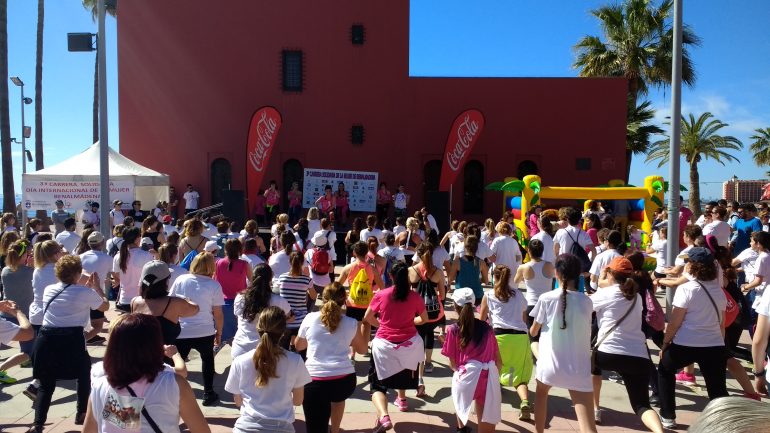 En el evento deportivo participaron el alcalde, Víctor Navas; la concejala de Igualdad, Irene Díaz y el edil de Deportes, Joaquín Villazón