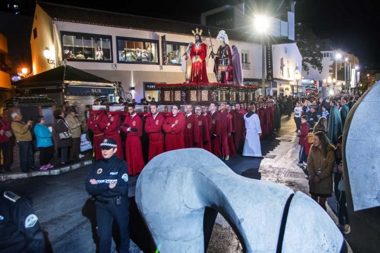 Los tronos de las cofradías recorrerán las principales calles del municipio durante el Domingo de Ramos, Martes Santo, Viernes Santo y Domingo de Resurrección
