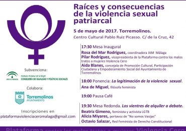 El evento constará de una mesa de presentación, una ponencia y una mesa redonda