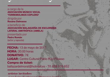 El evento dará comienzo a las 20.00 horas en el Centro Cultural Pablo Ruiz Picasso