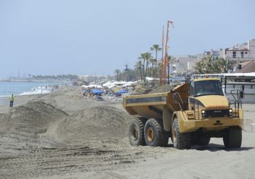 Los trabajos  supondrán el movimiento de 20.000 metros cúbicos de arena y estará completamente listo para principios de junio