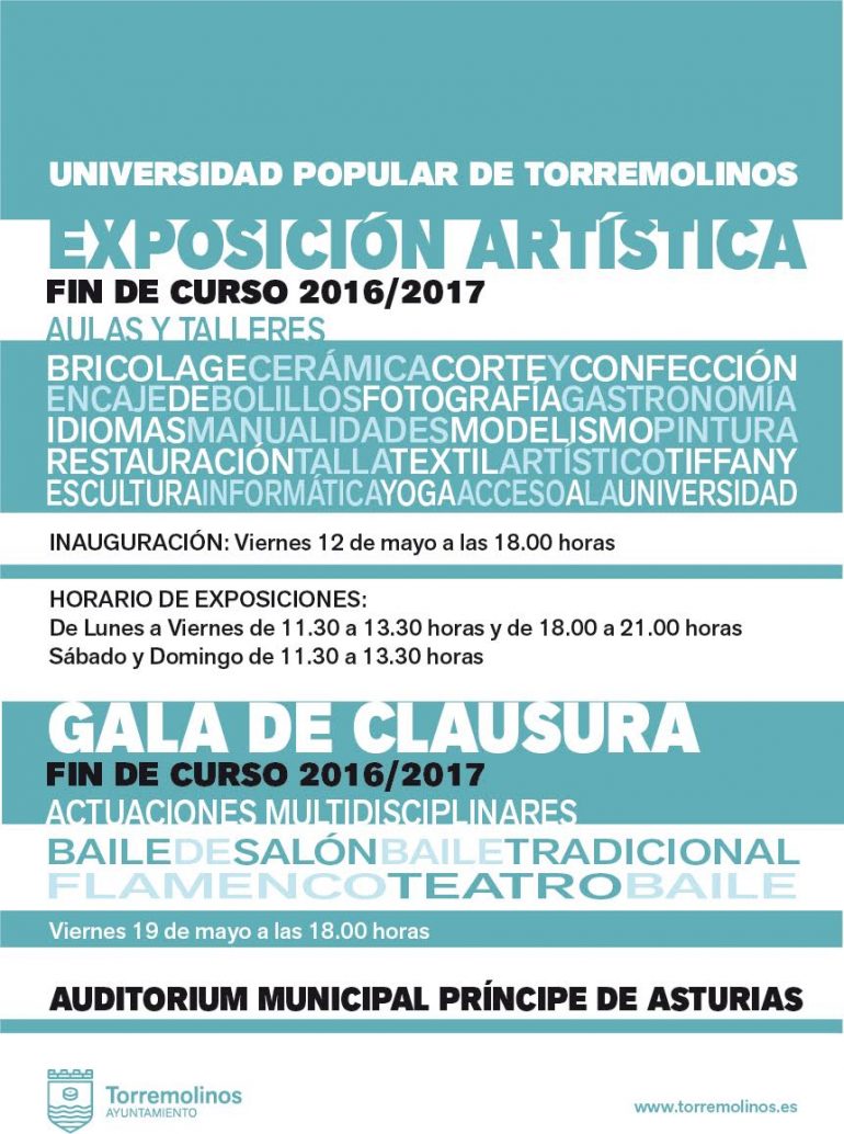 Por otro lado, la gala de fin de curso se celebrará el viernes 19 con actuaciones musicales, teatrales y bailes, entre muchas otras actividades