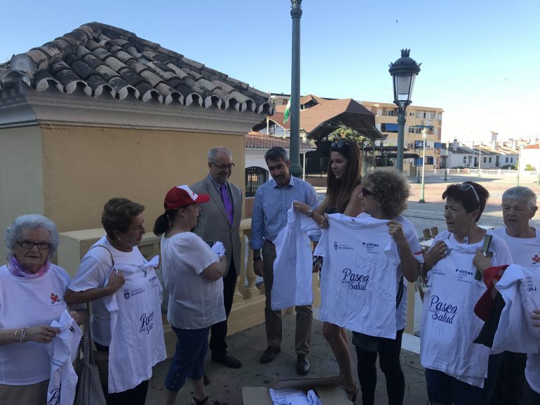 “Paseo por la Salud” es uno de los programas más longevos del municipio, que aúna actividad física y convivencia entre los mayores