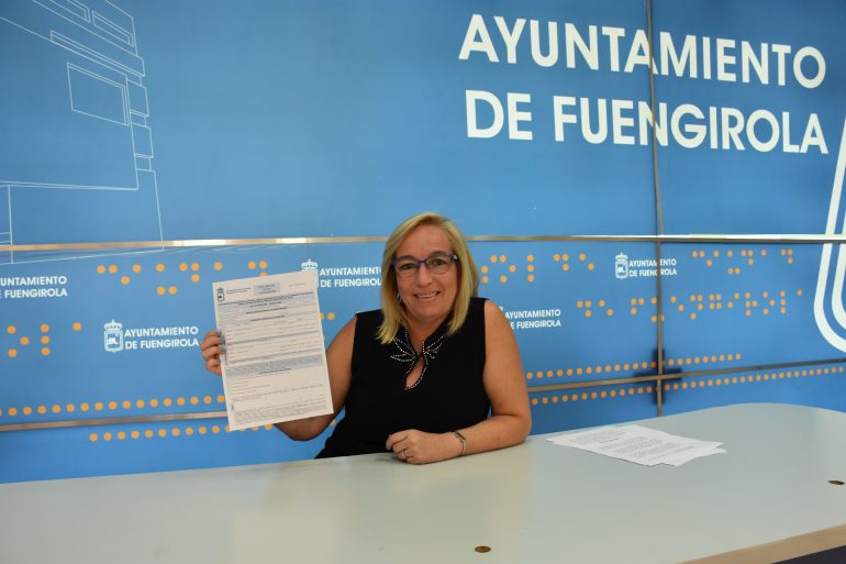 El documento se puede conseguir en la web municipal, Sede Electrónica, Registro de Entrada y en el Departamento de Gestión Tributaria