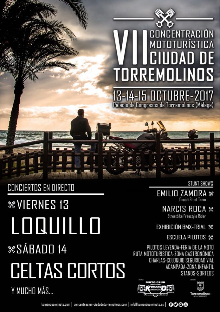 La venta de entradas para los conciertos de Loquillo el viernes 13 de octubre y de Celtas Cortos al día siguiente van a buen ritmo, según la organización, Komando Amimoto