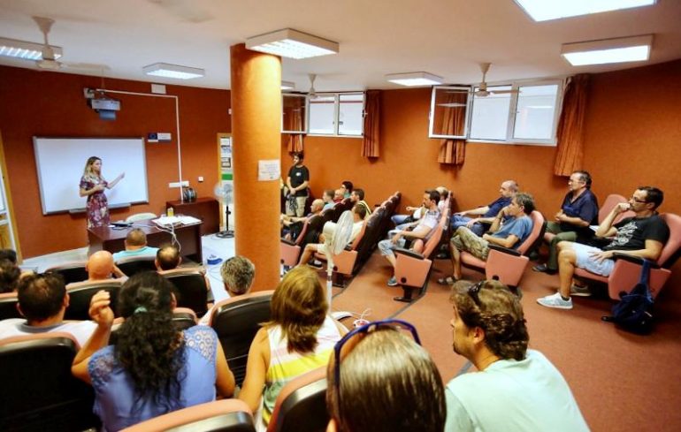 Han sido cinco cursos con 25 alumnos realizados a lo largo de tres jornadas