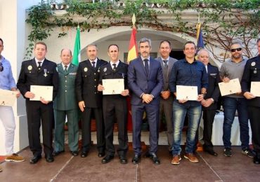 En el trascurso del acto se han entregado las cruces al mérito policial