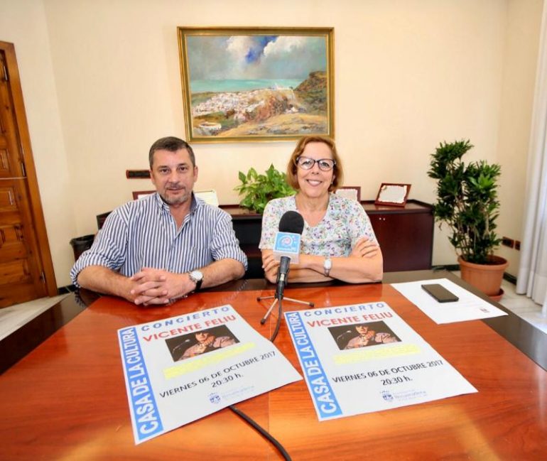 El concierto será el viernes 6 de octubre a las 20.30 horas