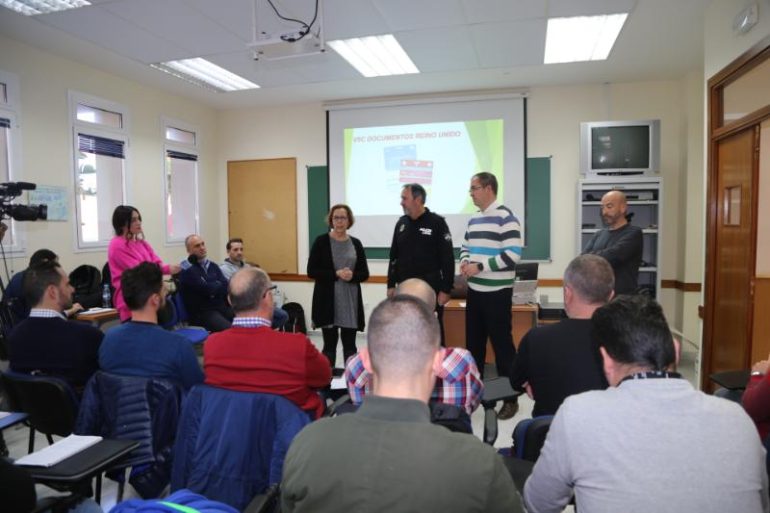 Una formación sobre identificación de vehículos extranjeros