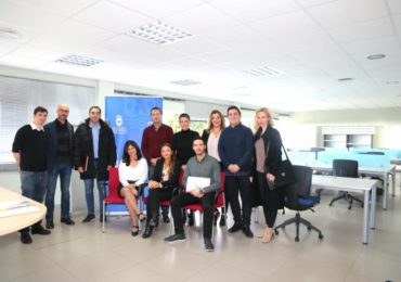 Que desarrollarán sus proyectos en el vivero de empresas del edificio Innova