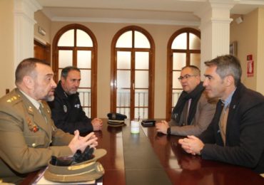 El alcalde junto al concejal de Seguridad mantuvieron el encuentro en Málaga