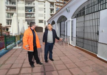 Entre las mejoras realizadas destacan el sellado de grietas y posterior pintado en el interior del centro