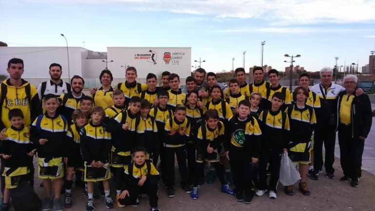 En esta edición el equipo local ha estado con cuatro equipos masculinos: premini, minibasket, cadete y junior