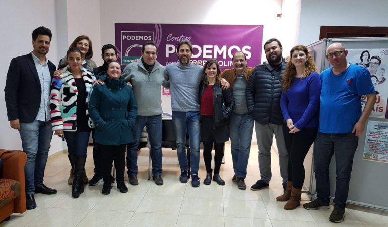 La coordinación andaluza del partido se reúne con portavoces y concejales de la formación en la comarca para empezar a construir los proyectos municipales de cara a 2019