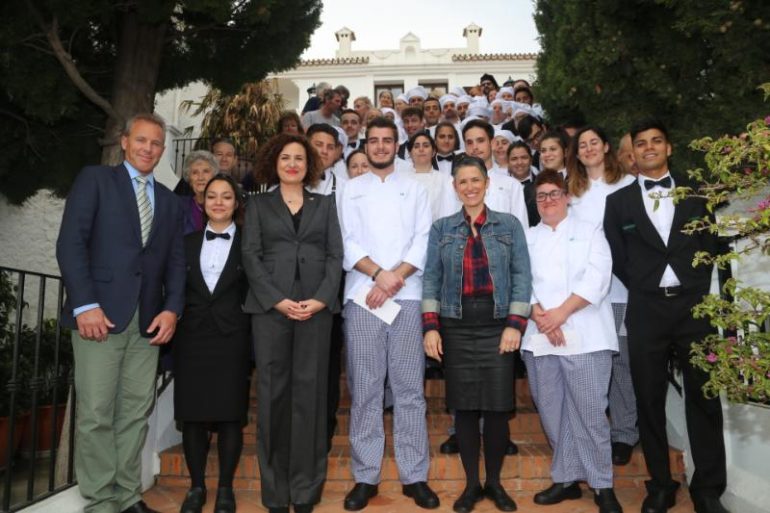 En la actividad han participado 42 alumnos de La Fonda y 20 voluntarios extranjeros