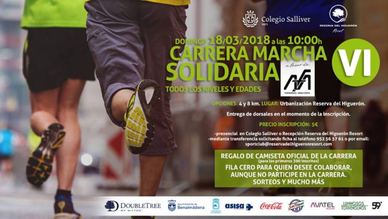 La carrera es a beneficio de la Asociación de Familiares de Enfermos de Alzheimer (AFA)