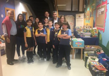 El material recogido se destinará a colegios de Honduras