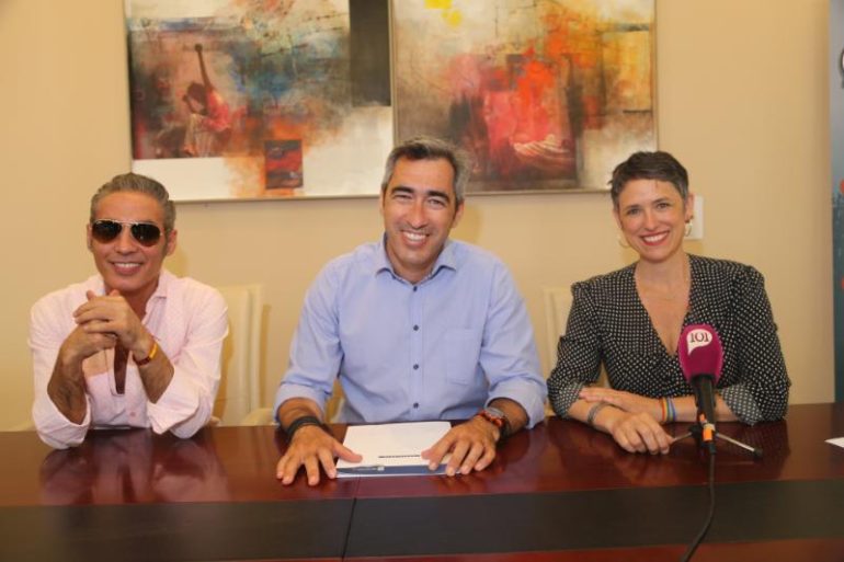 Pitingo ha participado en la presentación, y ha adelantado que viene dispuesto “a darlo todo” en su concierto del 14 de julio