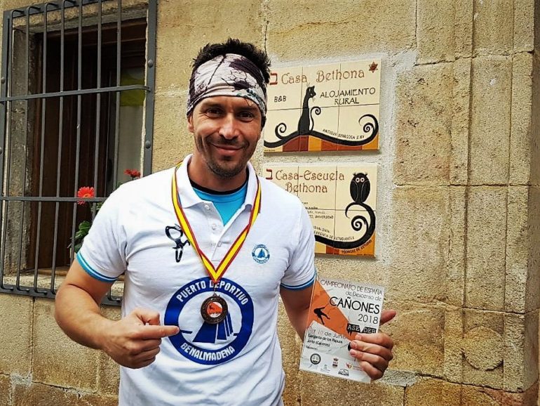 El deportista, que ya se proclamó Campeón de Andalucía de esta disciplina deportiva en 2017