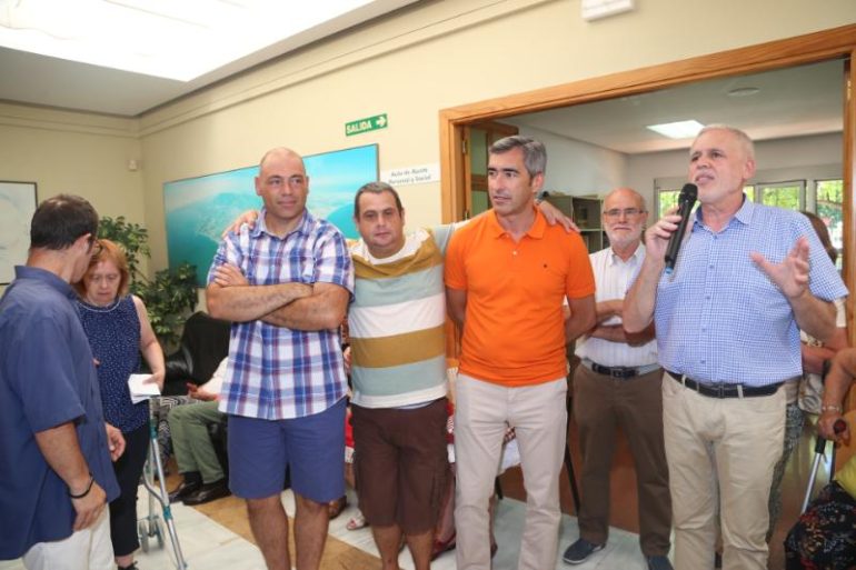 El alcalde de Benalmádena, Víctor Navas, ha participado hoy en la jornada de clausura del Centro Ocupacional