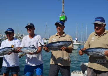 Se contabilizaron un total de 124 capturas y casi 500 kilos de peso