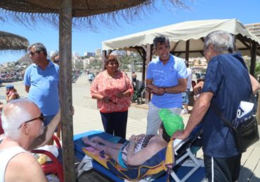 El baño adaptado se prolongará hasta el 15 de septiembre