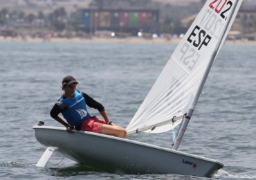 Alfie Bannister, Carlos Sánchez y Rodrigo Sánchez copan el pódium en Clase Láser 4.7