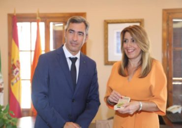 La visita tuvo lugar en el Ayuntamiento de Benalmádena