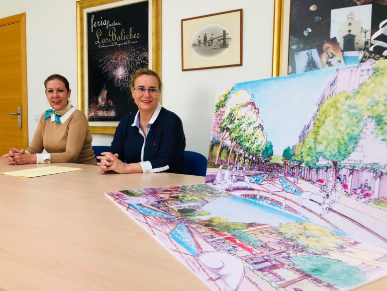 Fuentes, estanques, zonas verdes y áreas de descanso serán los principales elementos de este nuevo espacio