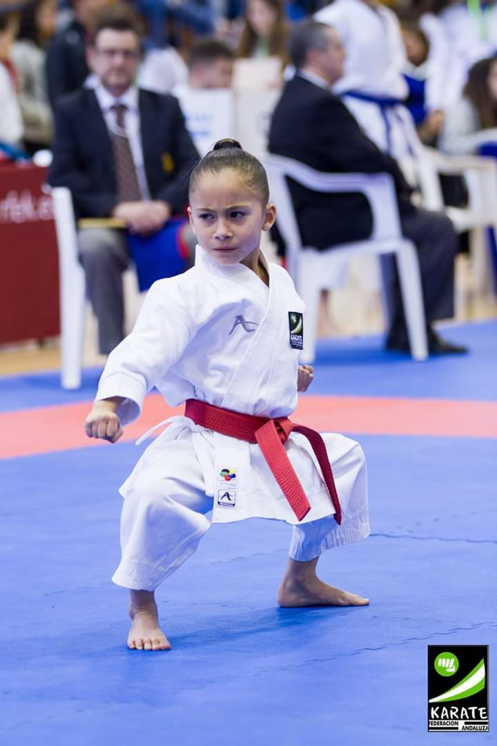 La deportista es alumna del C.D. Sonkei Club, que gestiona la escuela municipal de karate