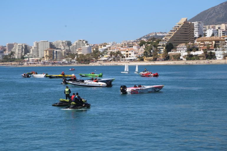 La playa de Malapesquera acogió la primera prueba