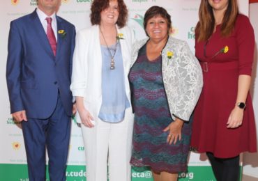 Las concejalas Alicia Laddaga e Irene Díaz participan en la presentación