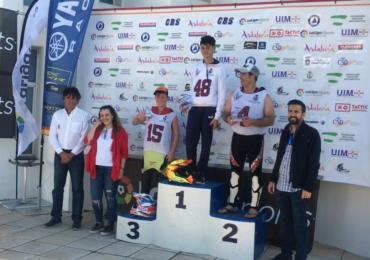La madrileña Cristina García, pionera de la motonáutica femenina en España, gana en Rallyjet Runabout GP4