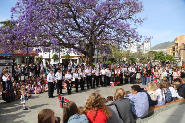 La organización del evento ha corrido a cargo del colegio noruego de Benalmádena y la iglesia noruega Sjomannskirken