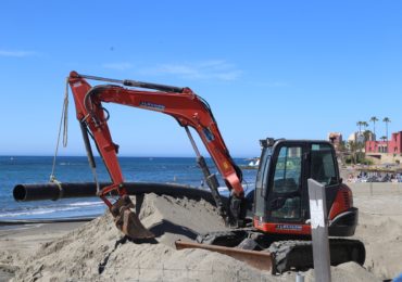 “A día de hoy, se ha ejecutado el 75% de las obras del dragado”, ha apuntado la concejala de Playas, Encarnación Cortés