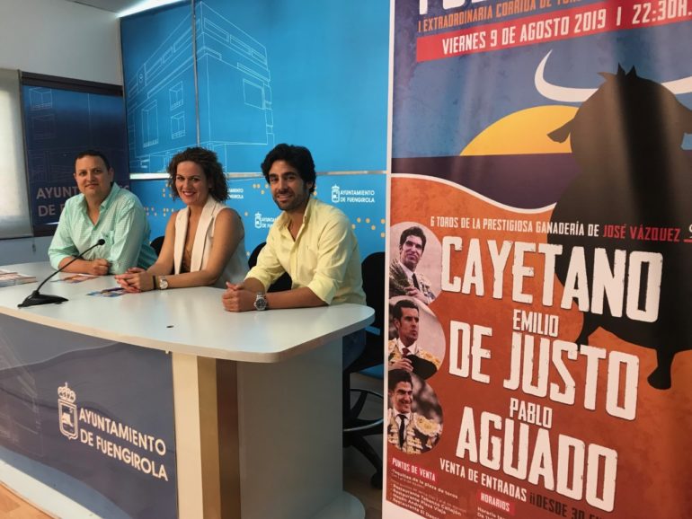 Moreno, García y Perez-Clotet programación plaza de toros